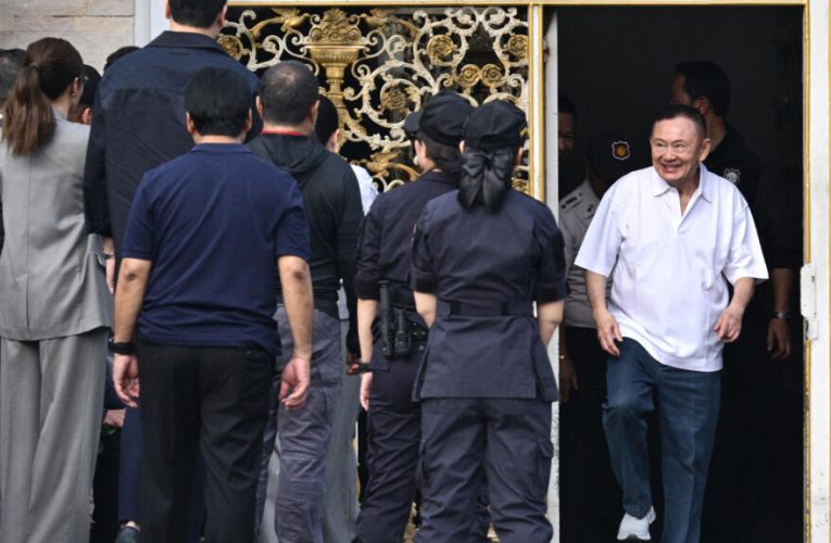 Former Thai PM Thaksin Shinawatra released from prison on parole