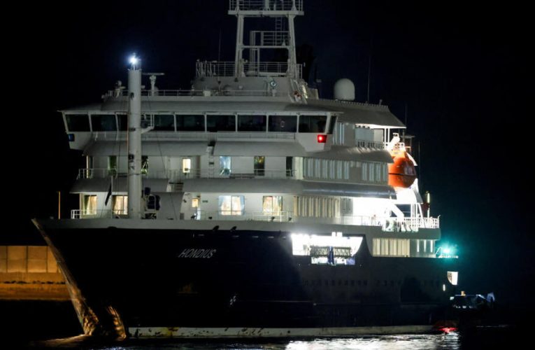 Cruise ship hit by hantavirus outbreak arrives in Spain’s Canary Islands