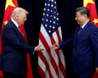 Trump to head to China for high-stakes talks with Xi – US politics live