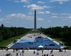 Lawsuit seeks to halt Trump’s makeover of Lincoln Memorial reflecting pool