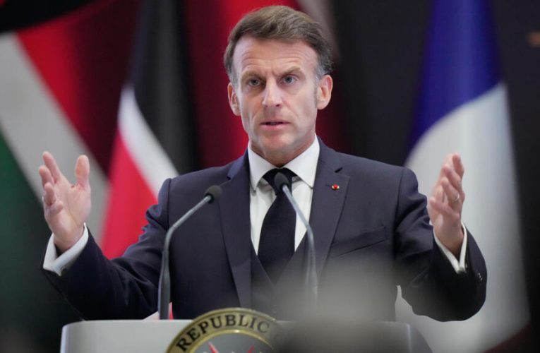 Watch live: Macron meets young entrepreneurs at Africa Forward summit