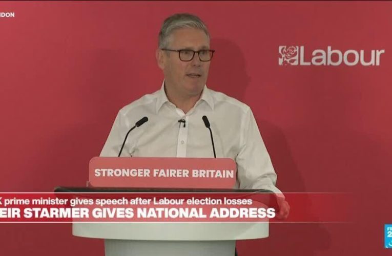 REPLAY: Under-pressure UK PM addresses nation after election losses
