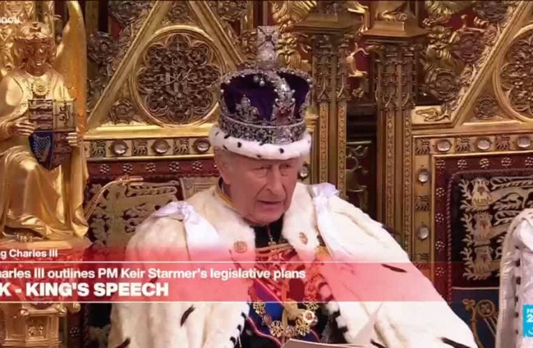 REPLAY: King Charles lays out Starmer’s agenda as PM fights for survival