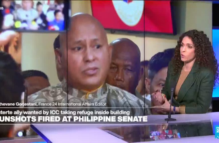 Gunshots fired in standoff at Philippine Senate over ICC suspect