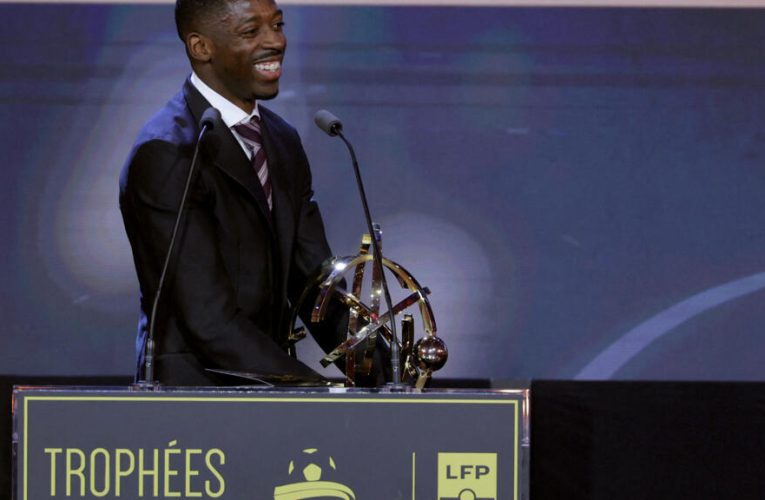 Ligue 1: Ousmane Dembélé named player of the year for second straight year