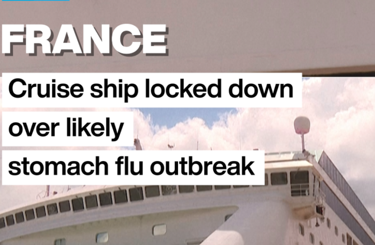 France: Cruise ship locked down over likely stomach flu outbreak