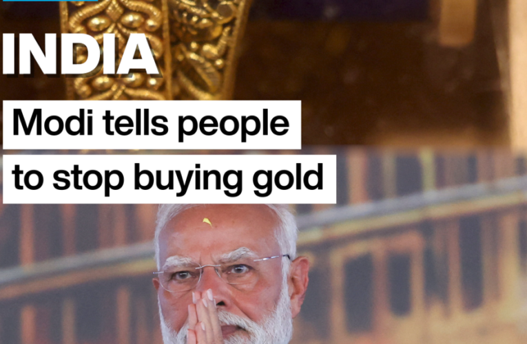 India: Modi wants Indians to stop buying gold