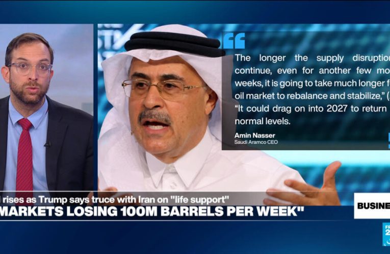 100 million barrels lost every week Strait of Hormuz is shut, Saudi Aramco CEO says