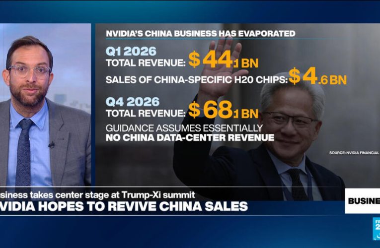 Nvidia’s Jensen Huang attends Trump-Xi summit in bid to revive sales of chips to China