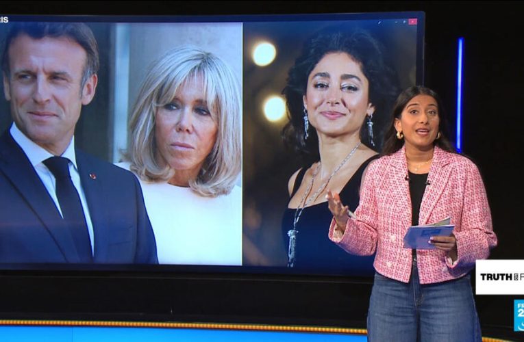 Macron ‘slap’ was sparked by texts with Iranian actress, book claims