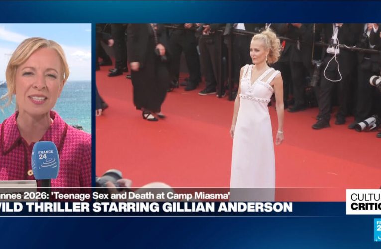 Cannes: Gillian Anderson nearly fainted watching herself in ‘Teenage Sex and Death at Camp Miasma’