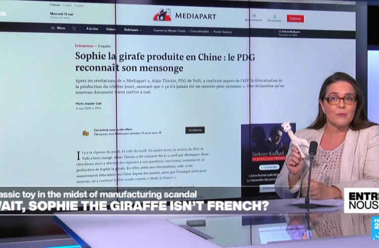 Wait, Sophie the Giraffe isn’t French?