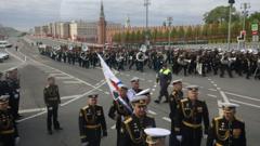 Steve Rosenberg: This year’s Victory Day parade in Moscow felt very different